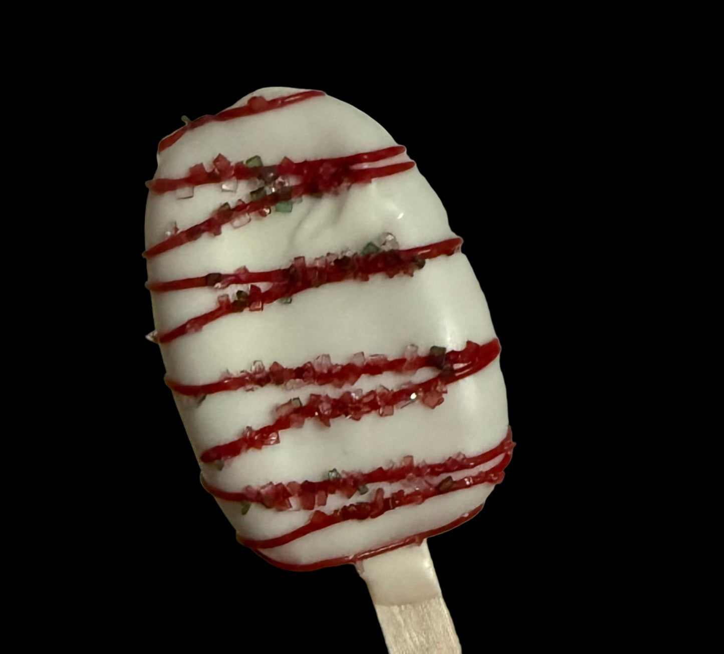 Vanilla Xmas Tree Cakecicle