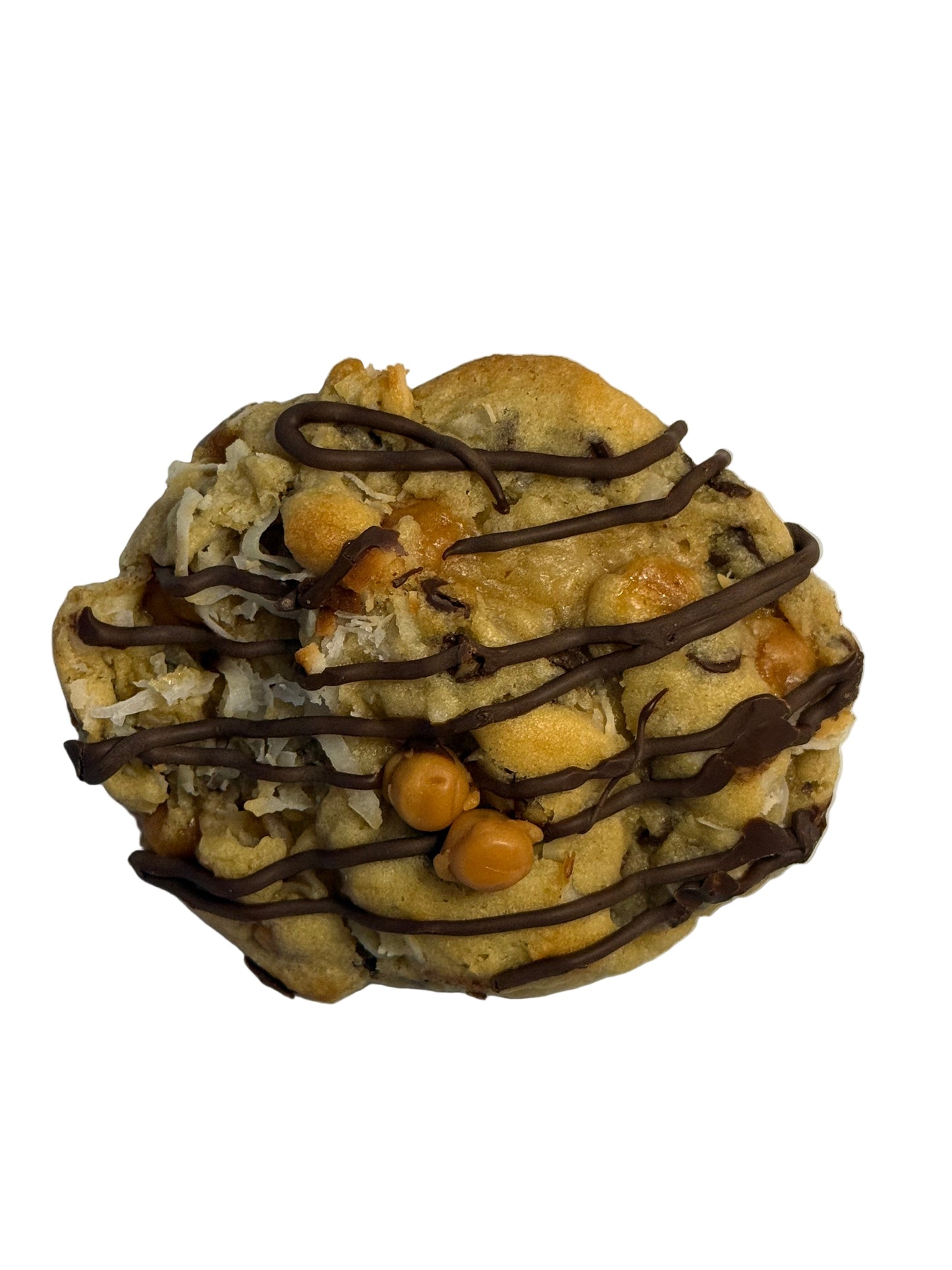 Choco-Coco Caramel Cookie