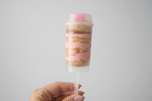 Strawberry Cake Push Pop