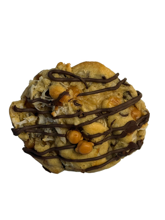 Choco-Coco Caramel Cookie